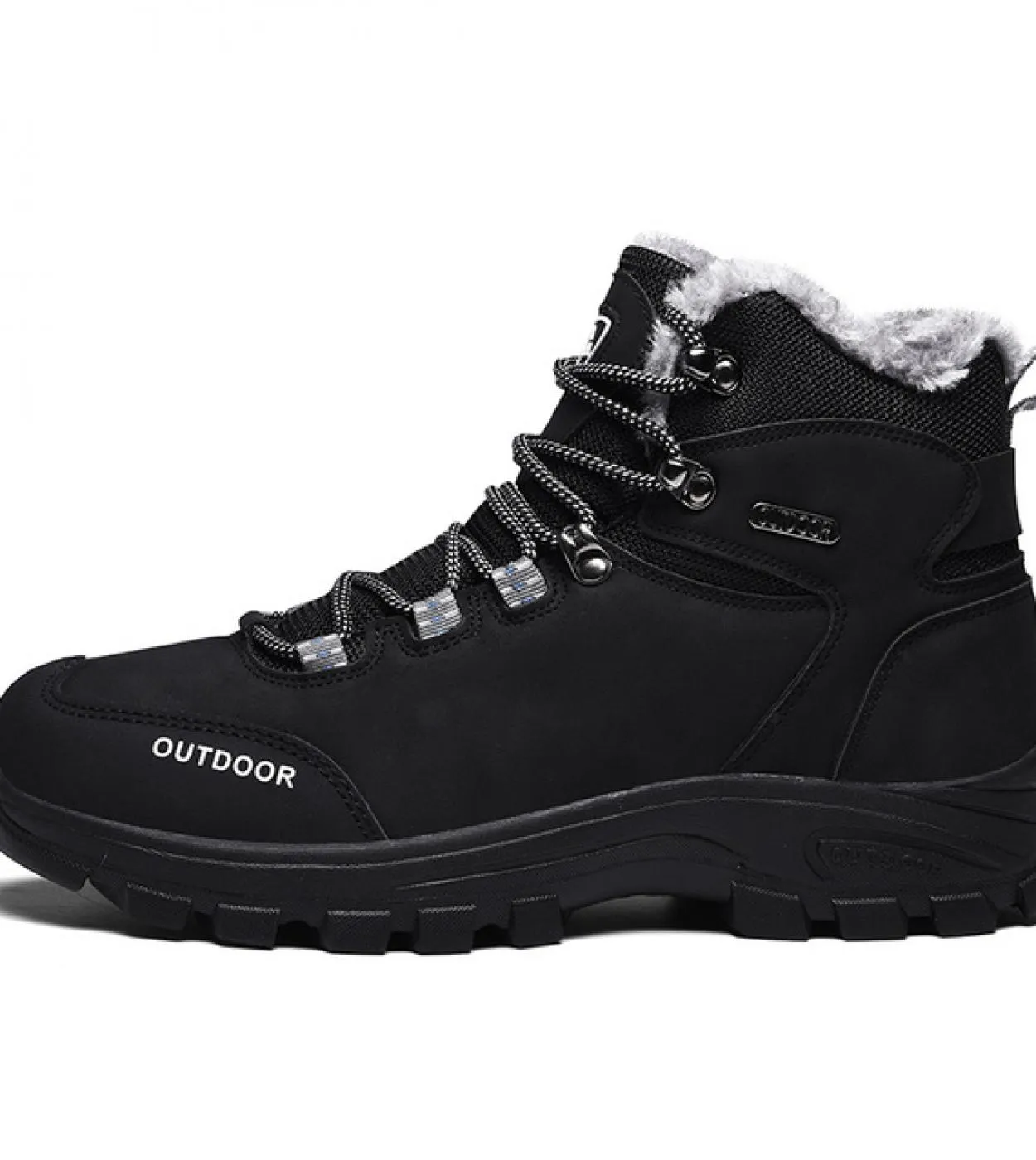 Nuove scarpe casual da uomo invernali Scarpe alte in pelle con lacci di alta qualità Scarpe sportive di tendenza Stivali da uomo