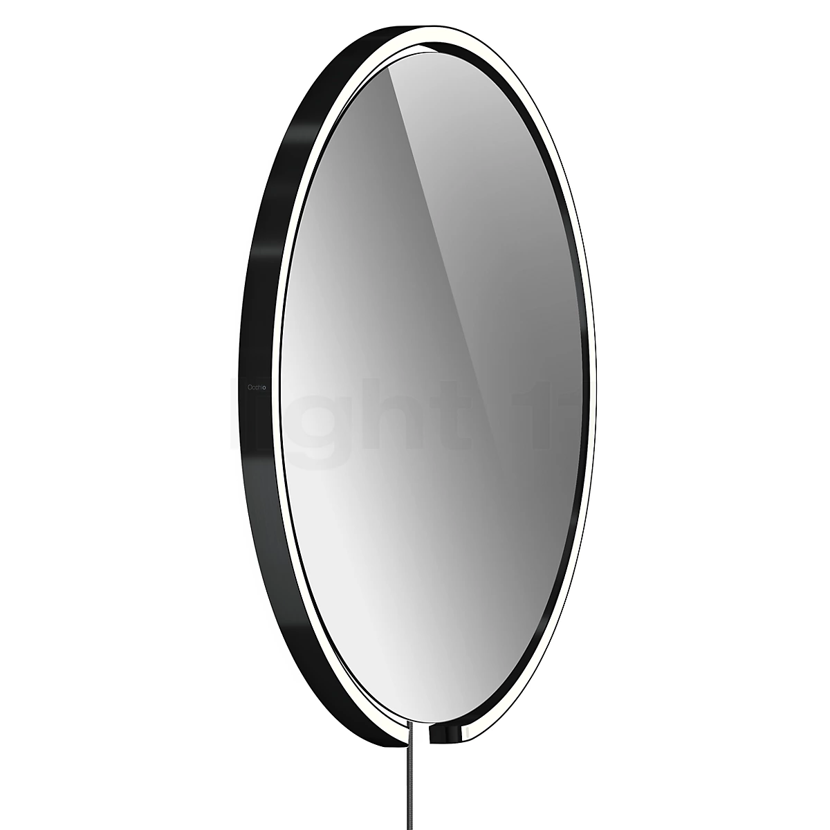 Occhio Mito Sfera Corda 60 Specchio illuminato LED - grigio colorato