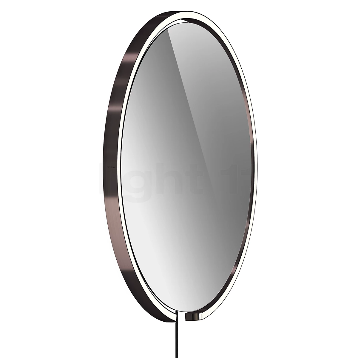 Occhio Mito Sfera Corda 60 Specchio illuminato LED - grigio colorato