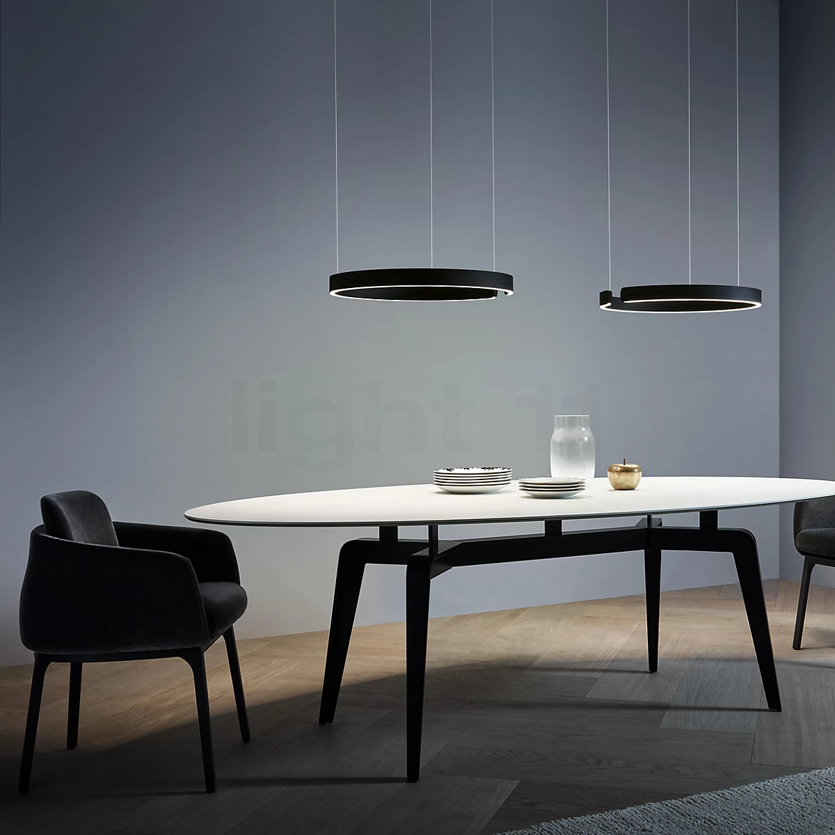 Occhio Mito Sospeso Due 60 Variabel Wide Lampada a sospensione LED