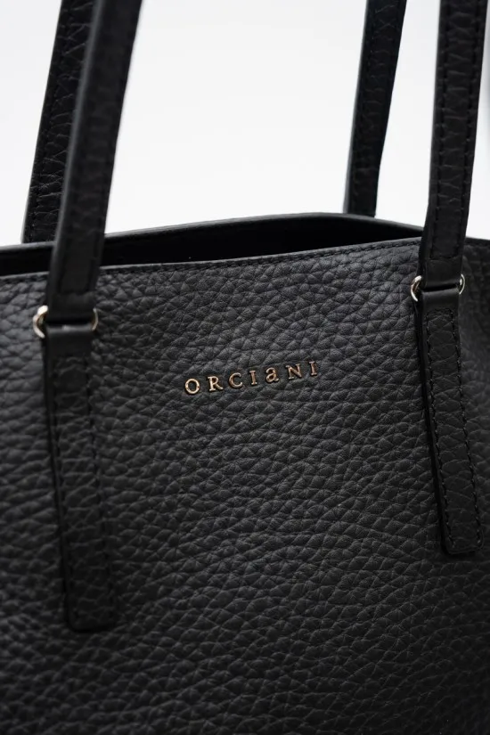 ORCIANI BORSA IN PELLE SOFT B02157SOF NER