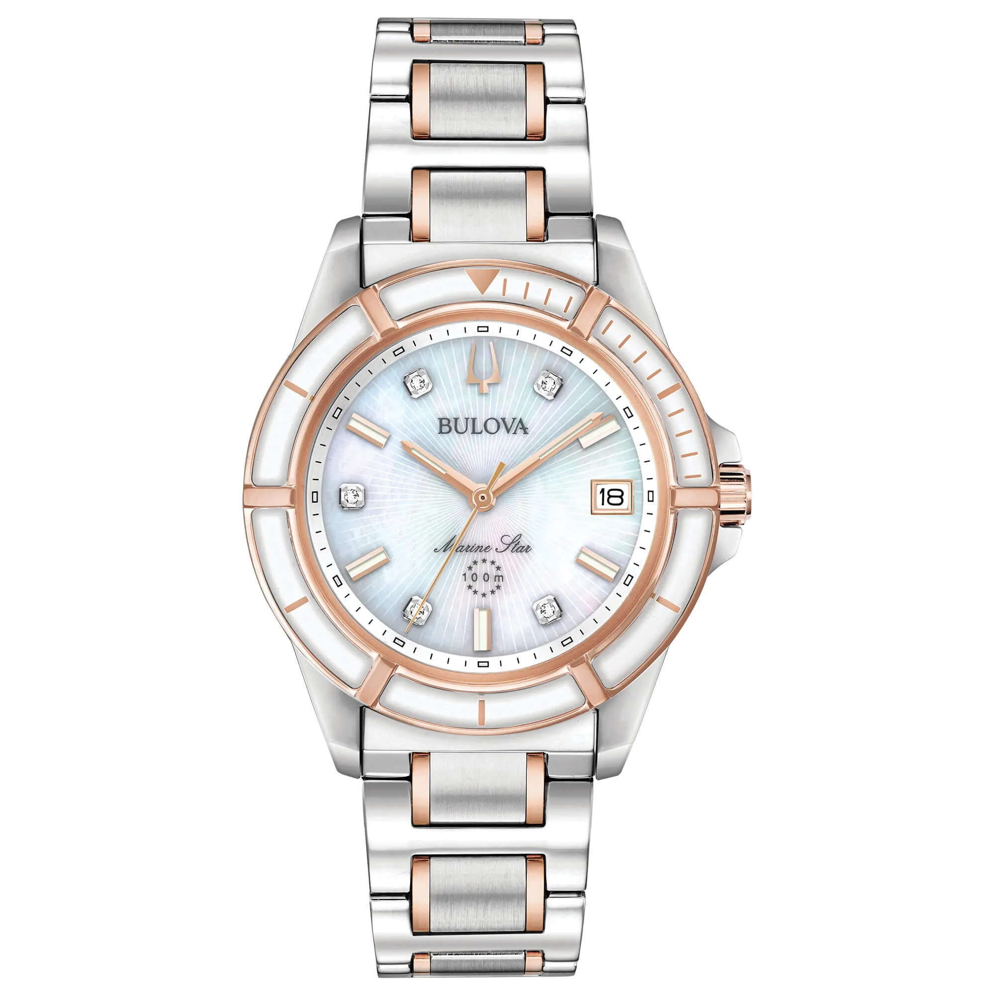 Orologio Solo Tempo Bulova Marine Star Lady 98P187