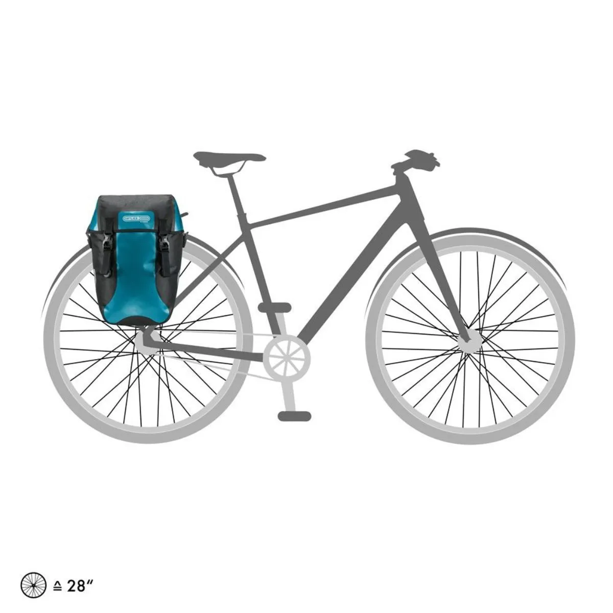 ORTLIEB Coppia Borse Bici Bike-Packer Classic