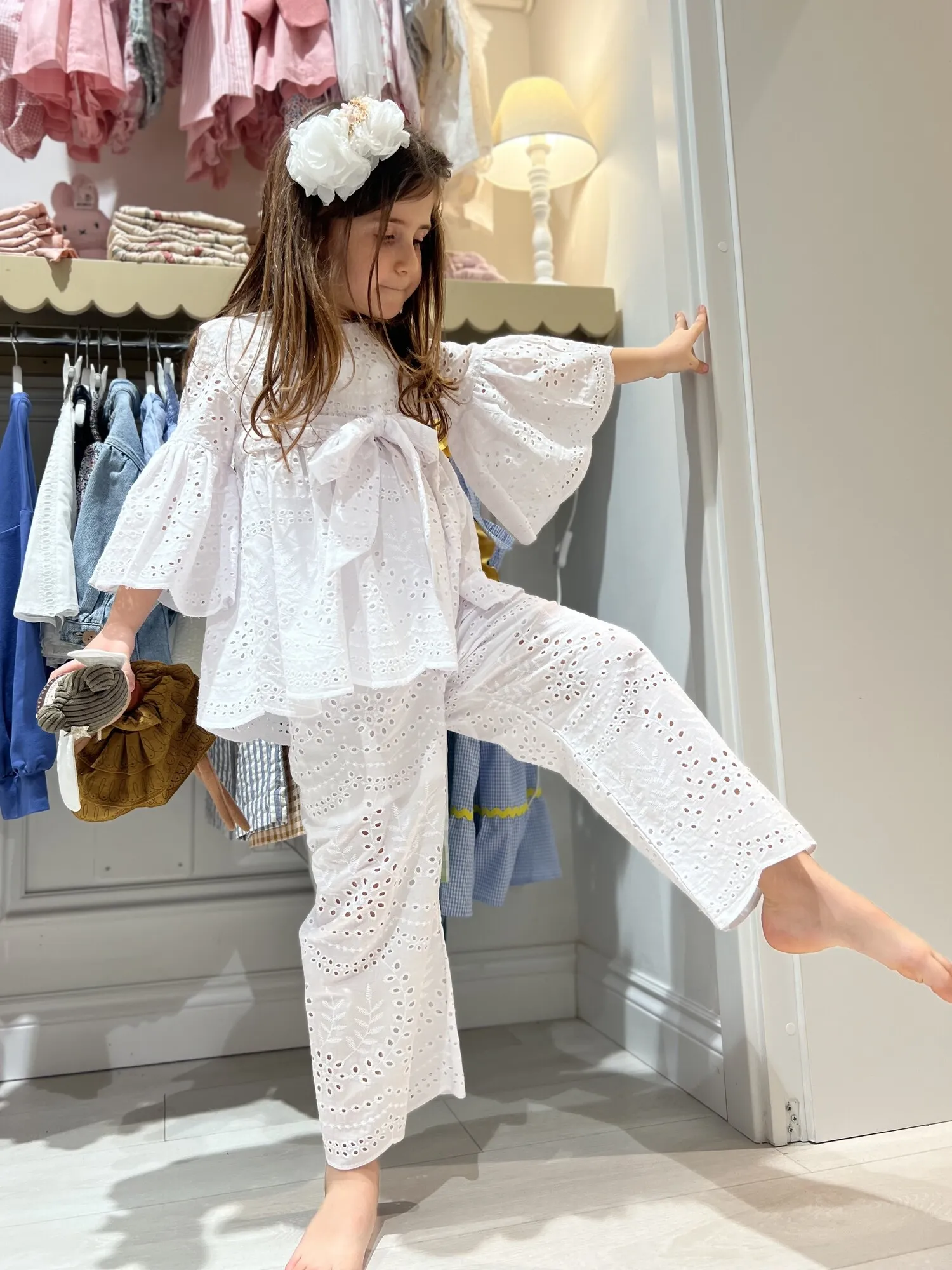 Pantalone in sangallo Bellatrix – Piccola Ludo
