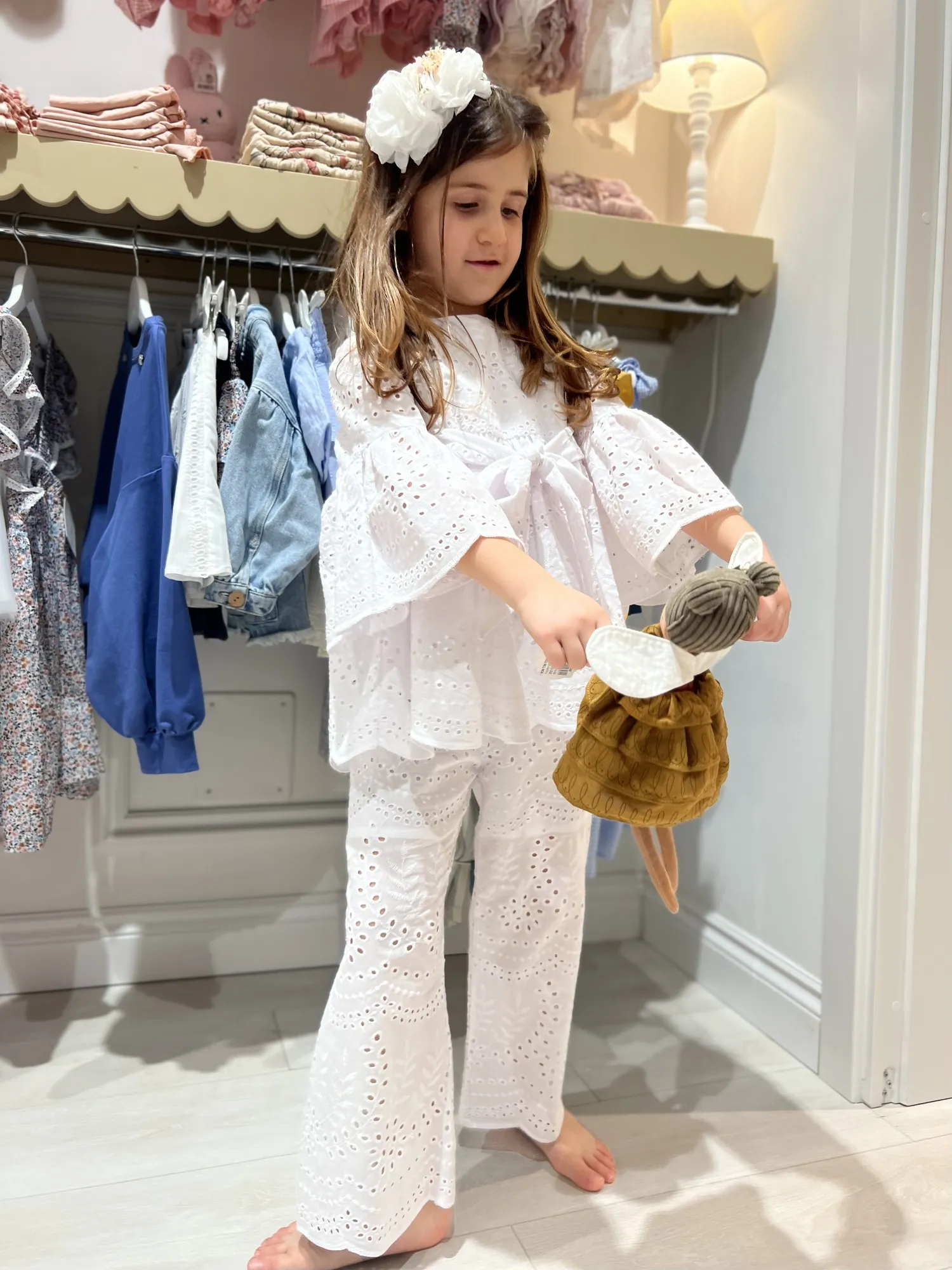 Pantalone in sangallo Bellatrix – Piccola Ludo