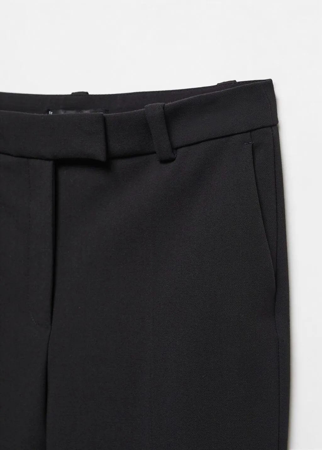 Pantaloni scampanati crop