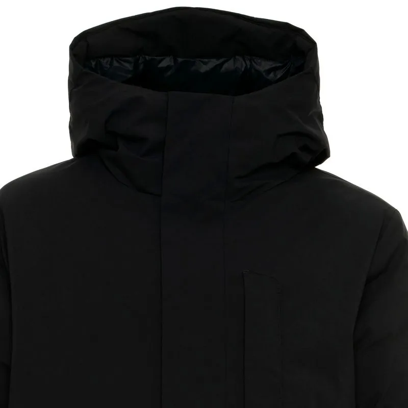 Parka invernale blu con imbottitura in Plumtech 