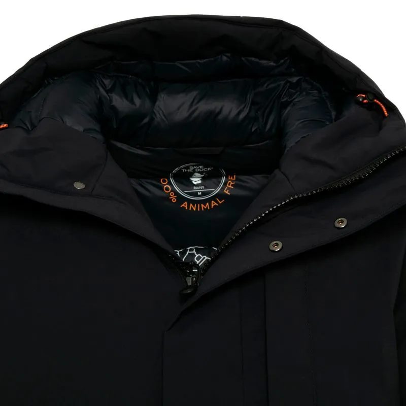 Parka invernale blu con imbottitura in Plumtech 
