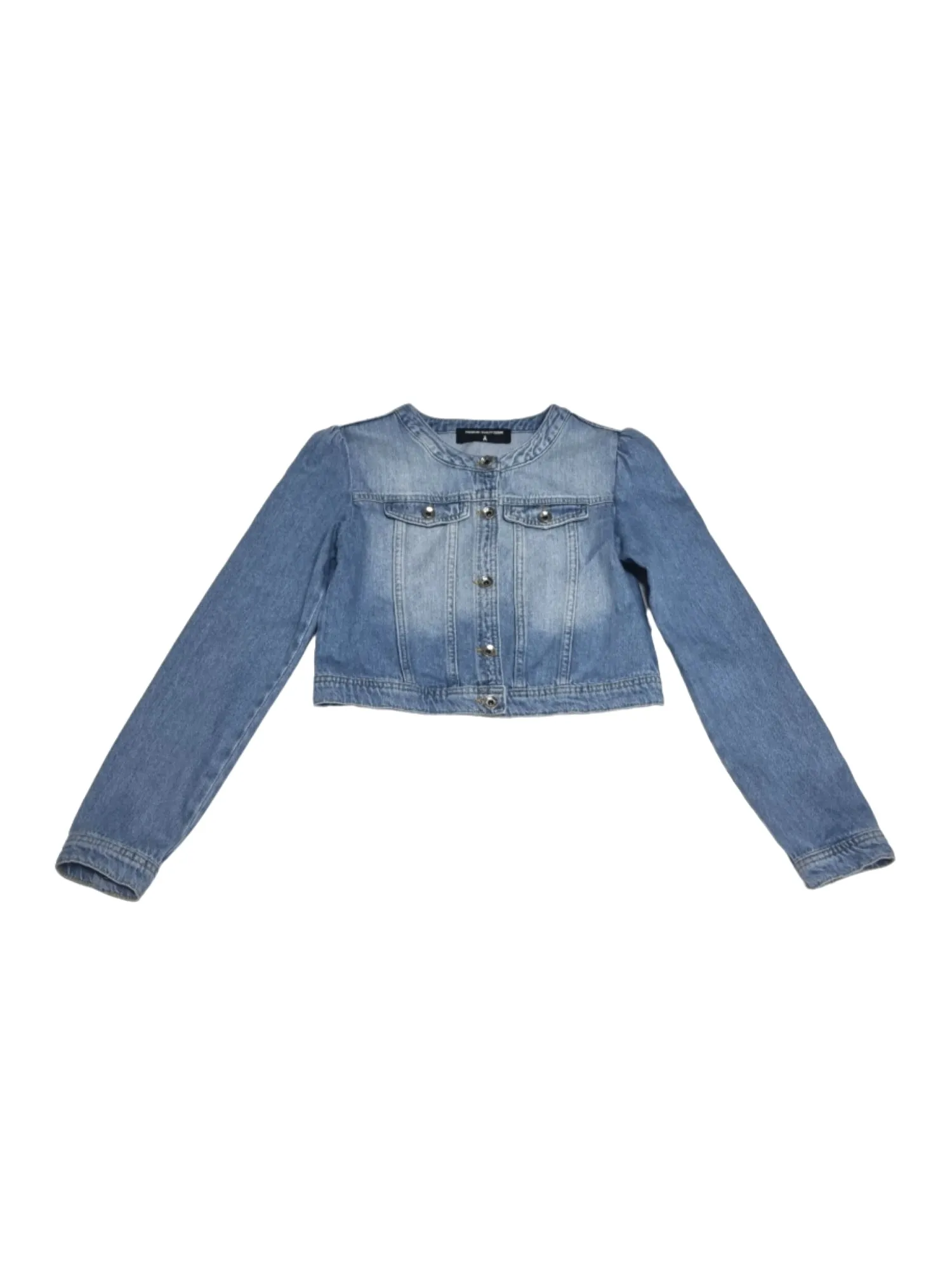 Patrizia Pepe giubbino in denim lavaggio blu chiaro