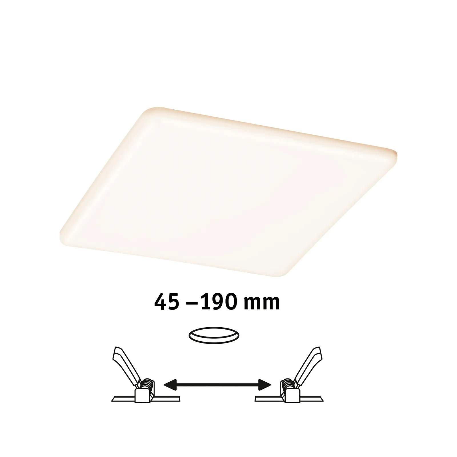 Paulmann LED Veluna angolare 3-Step CCT 21,5cm