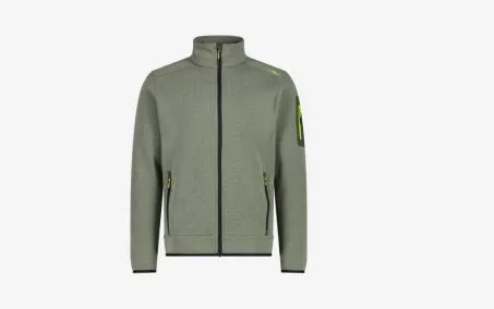 Pile Uomo CMP CAMPAGNOLO Knit-tech 3H60747N 05EP Verde