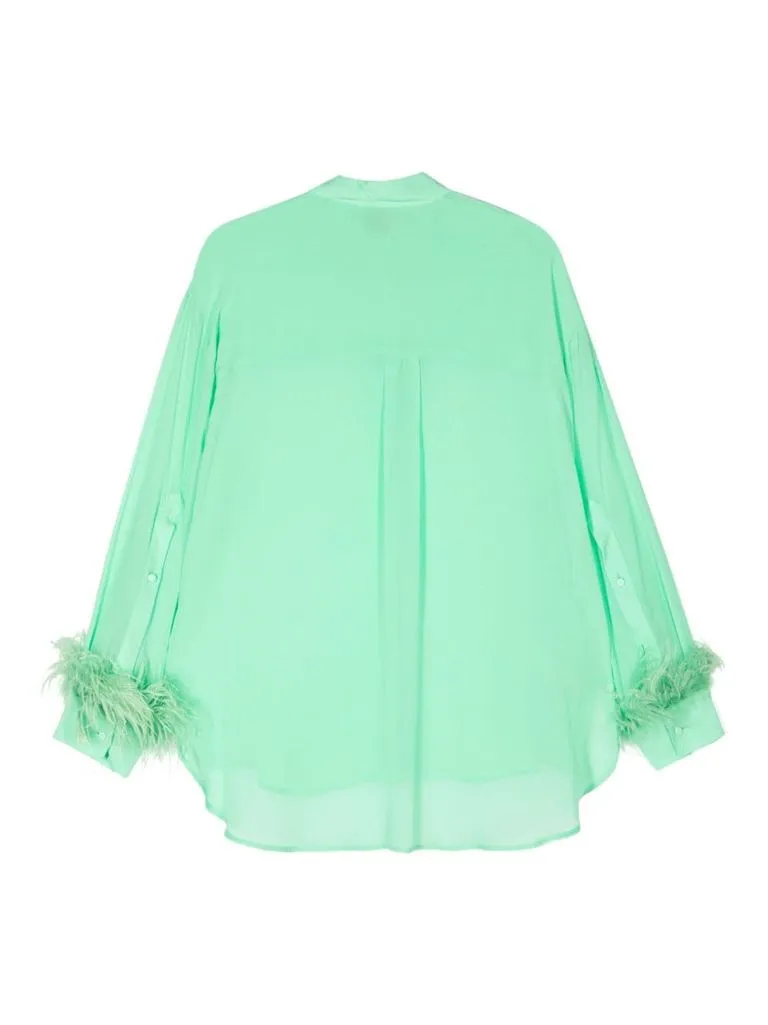 pinko Camicia con piume