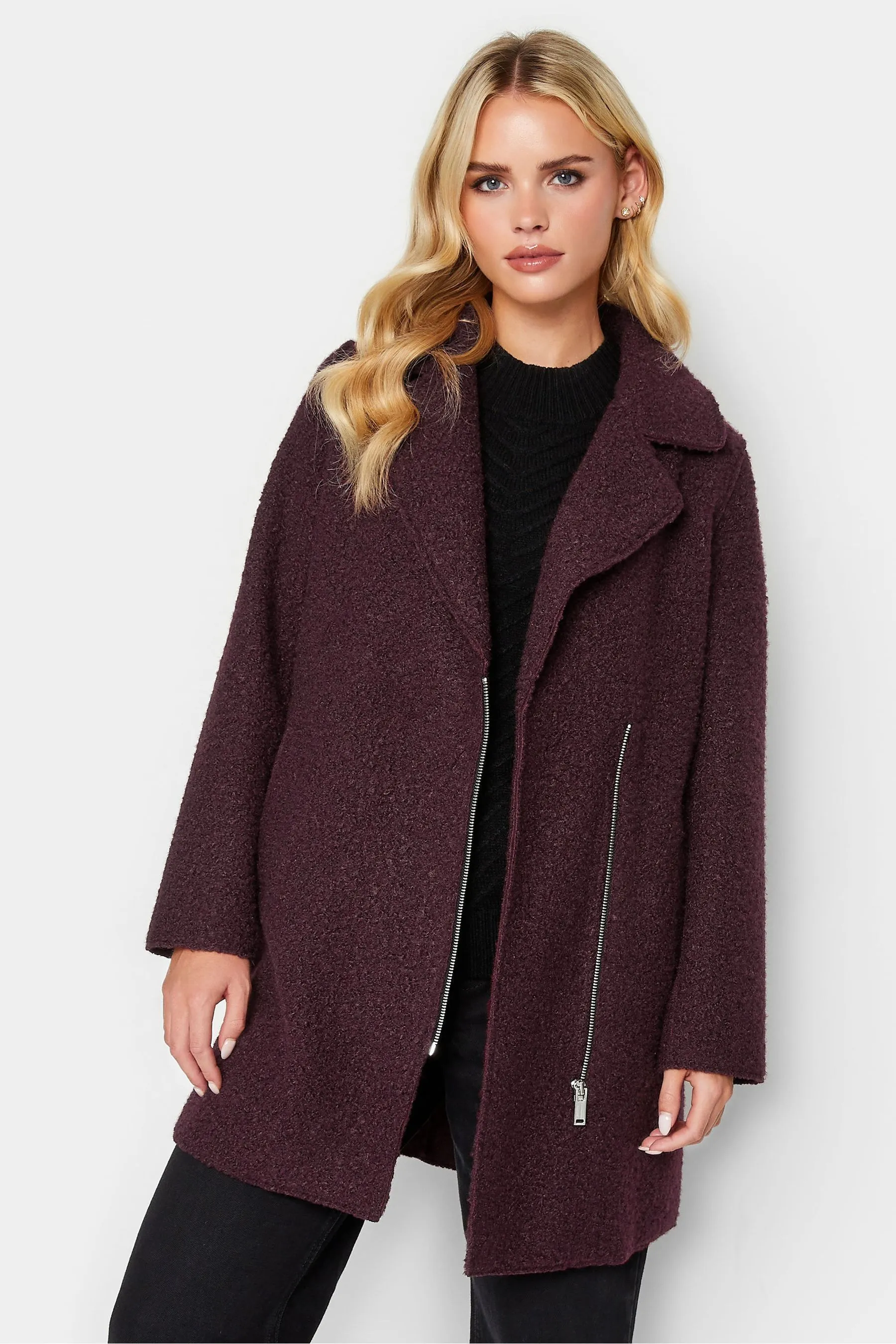 PixieGirl Petite - Cappotto stile motociclista