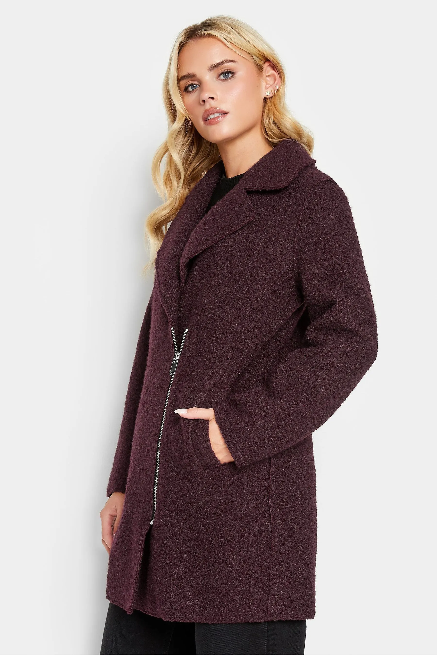 PixieGirl Petite - Cappotto stile motociclista