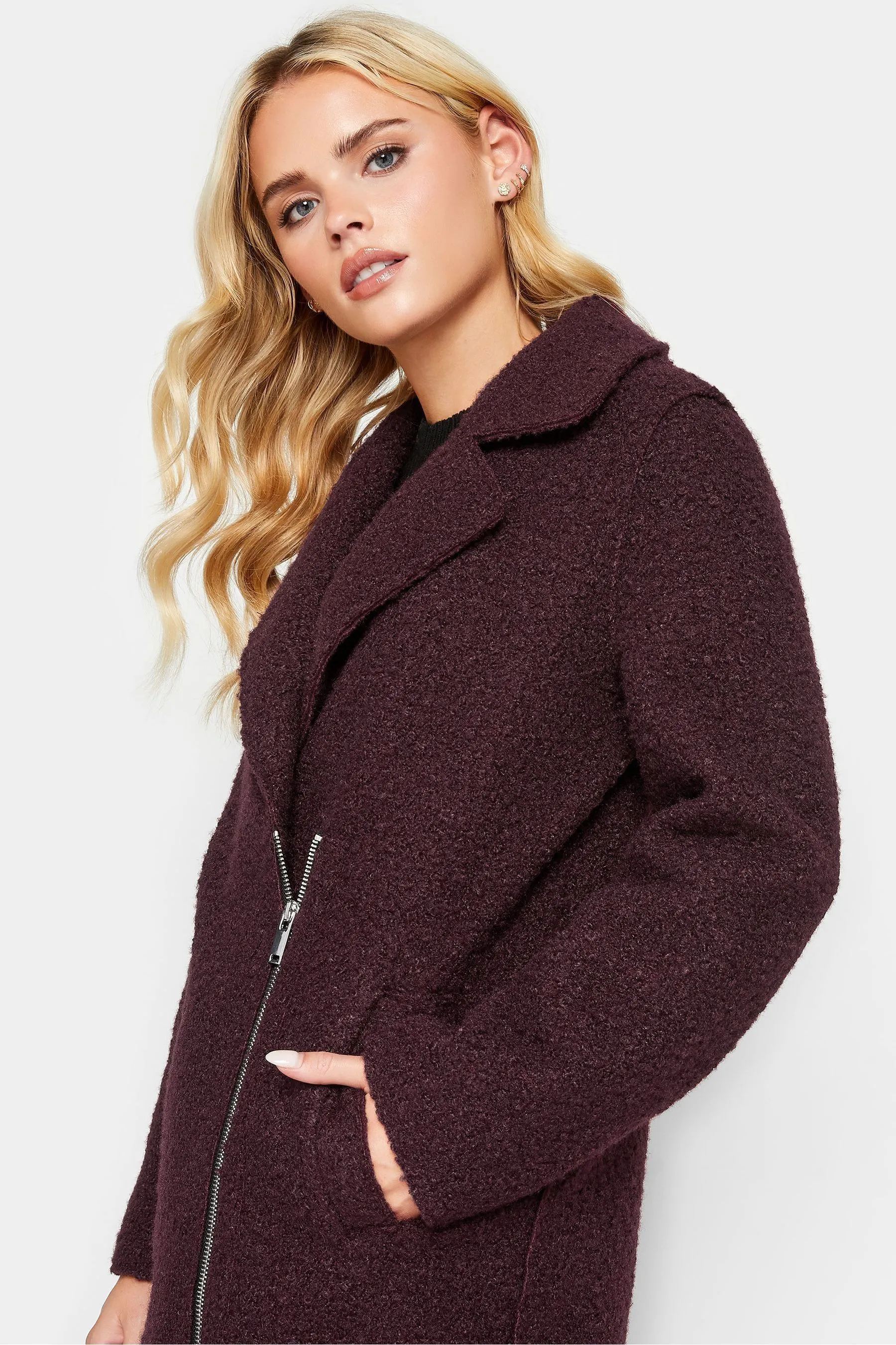 PixieGirl Petite - Cappotto stile motociclista