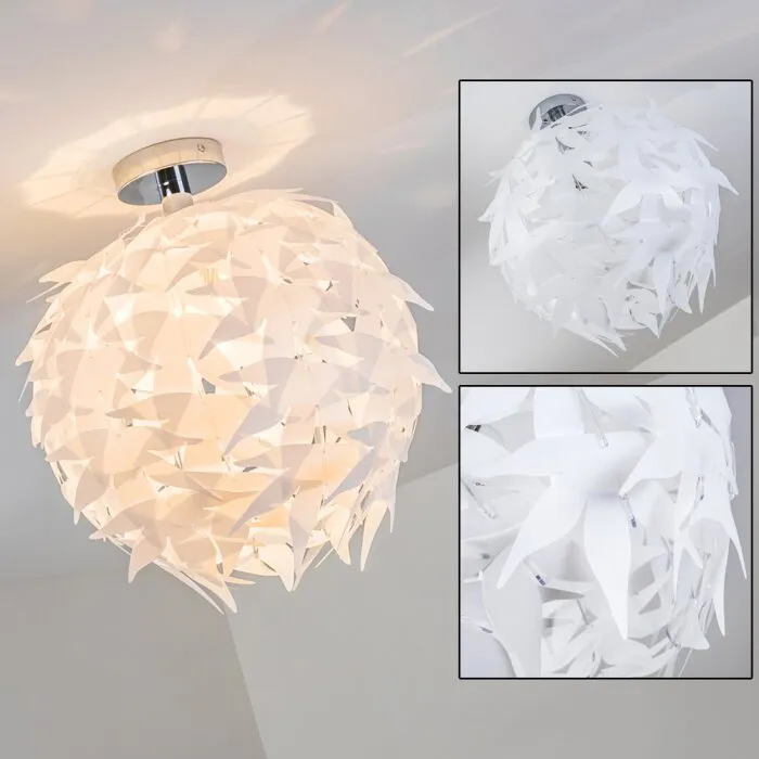 Plafoniera Dokkas Cromo, 1-Luce