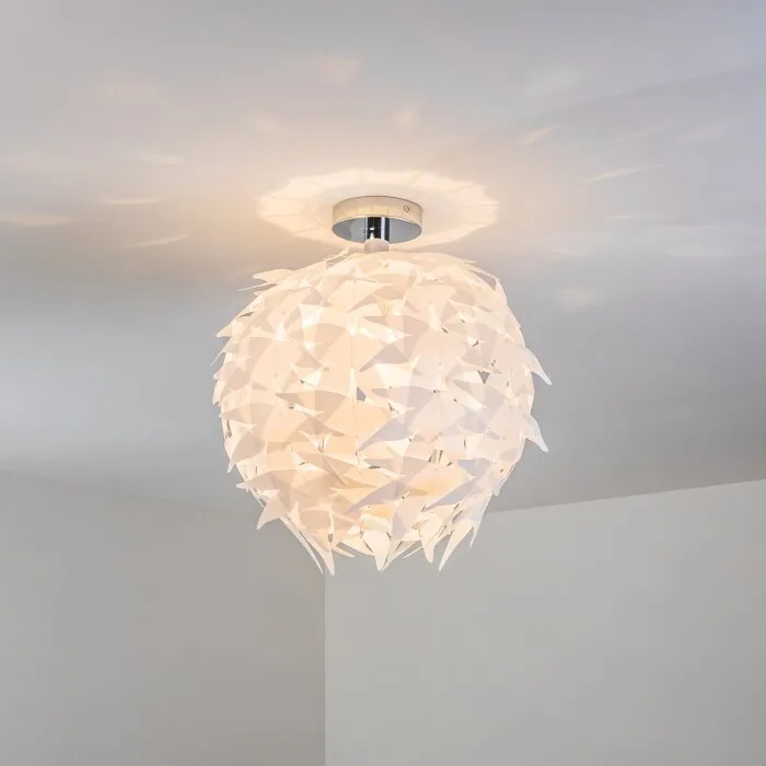 Plafoniera Dokkas Cromo, 1-Luce