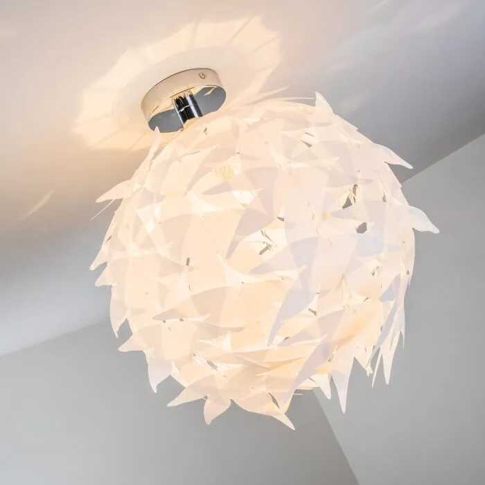 Plafoniera Dokkas Cromo, 1-Luce