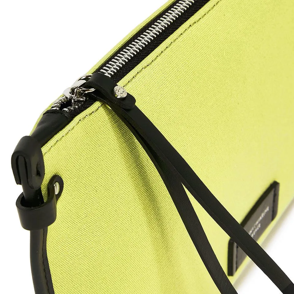 POCHETTE GIALLA IN CANVAS