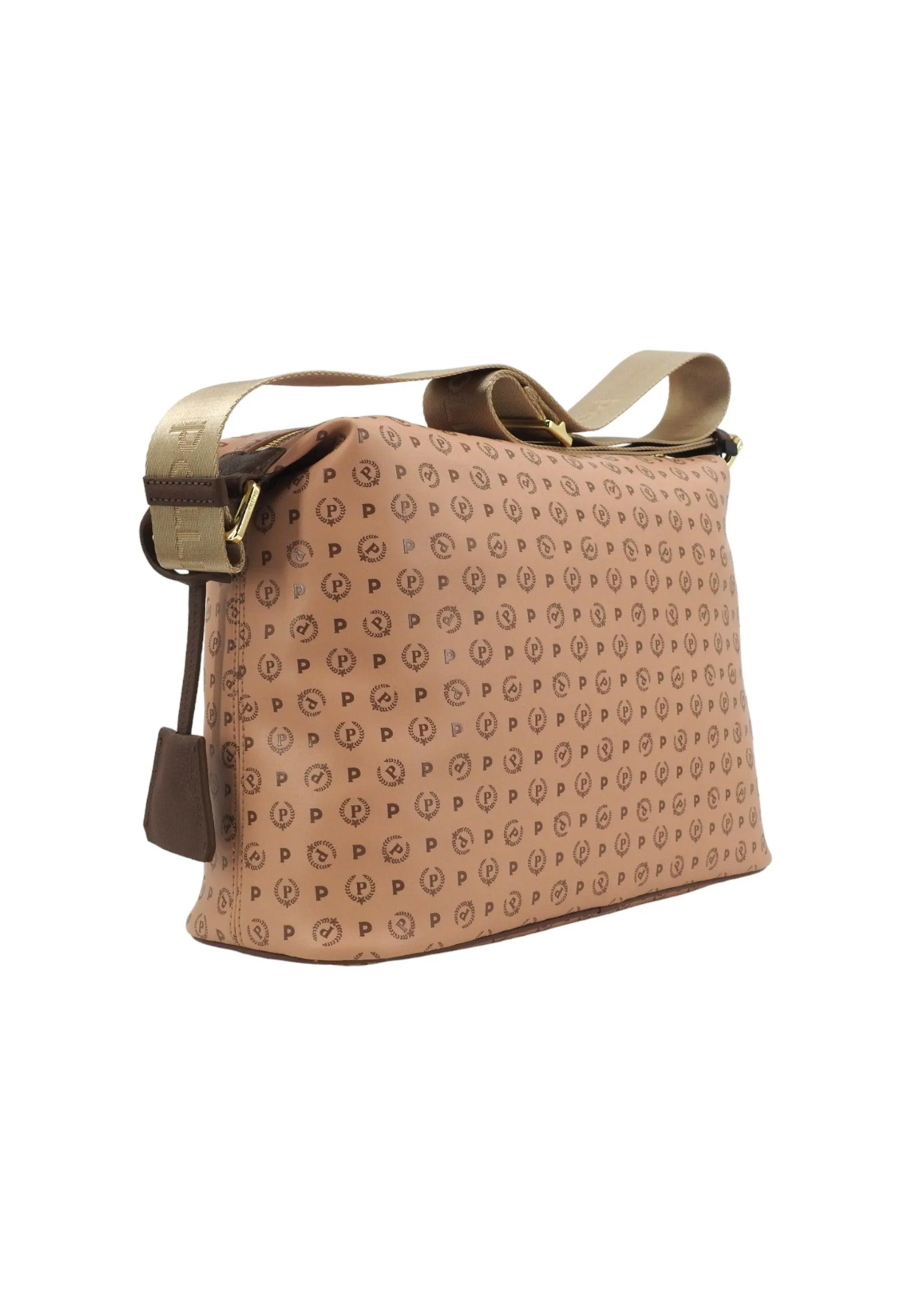 POLLINI Borsa Tracolla Messanger Donna Marrone TE8400PP02Q2600A