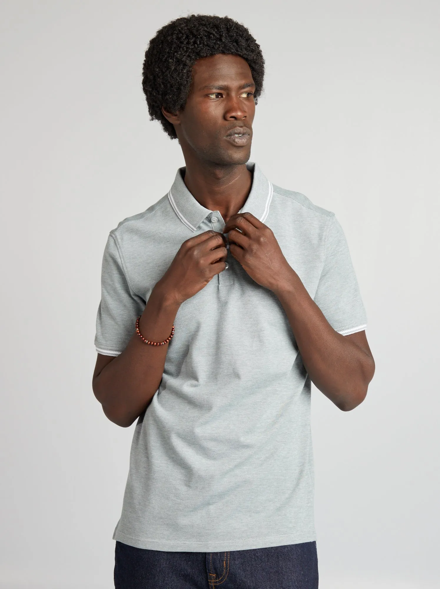 Polo a maniche corte Regular fit - BIANCO