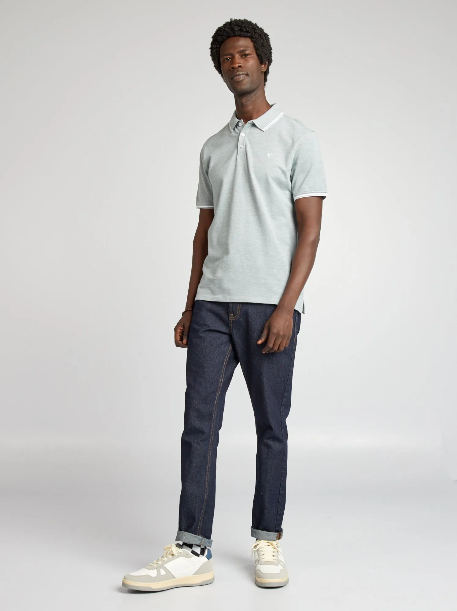 Polo a maniche corte Regular fit - BIANCO