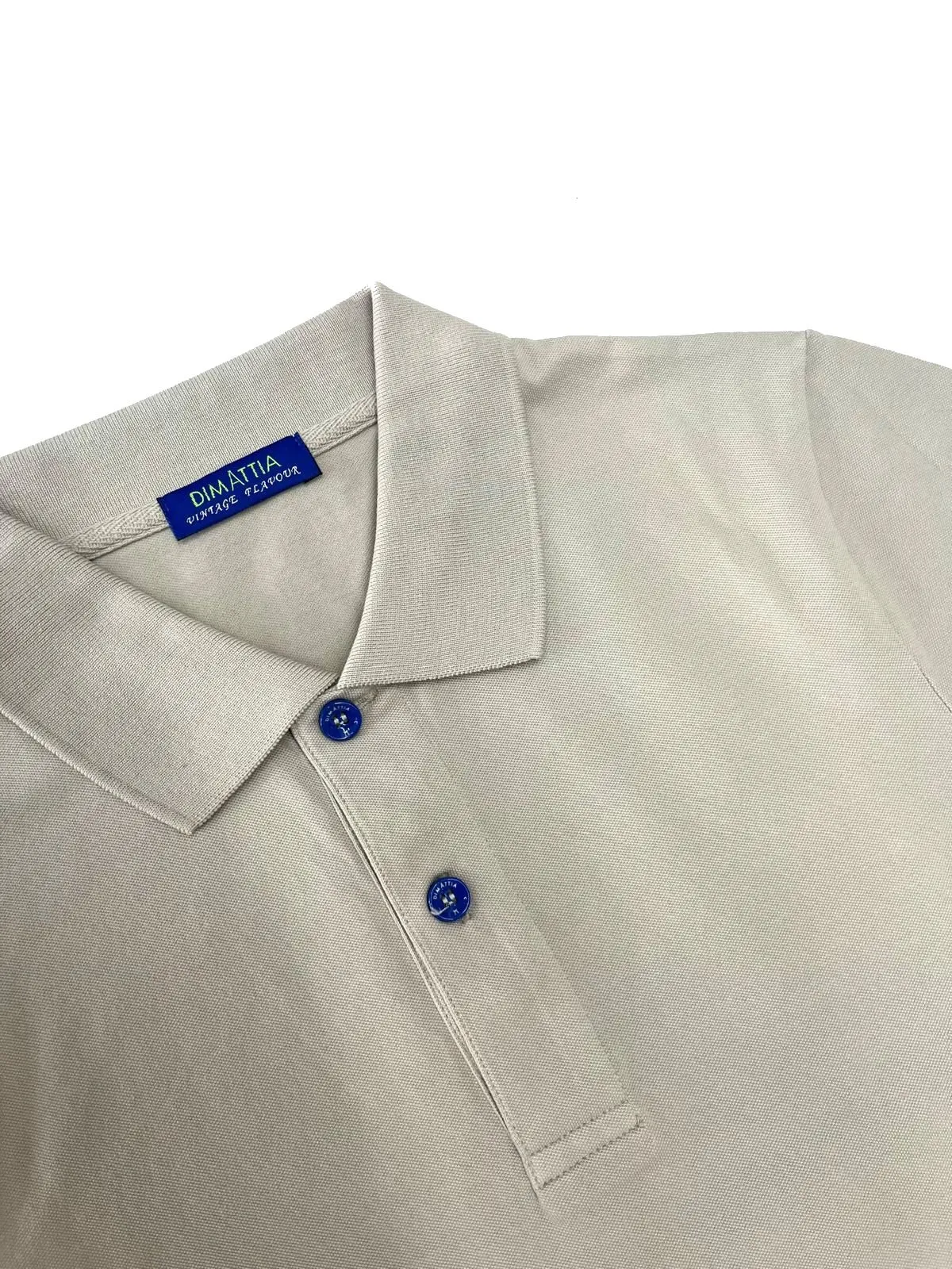 POLO BEIGE IN COTONE