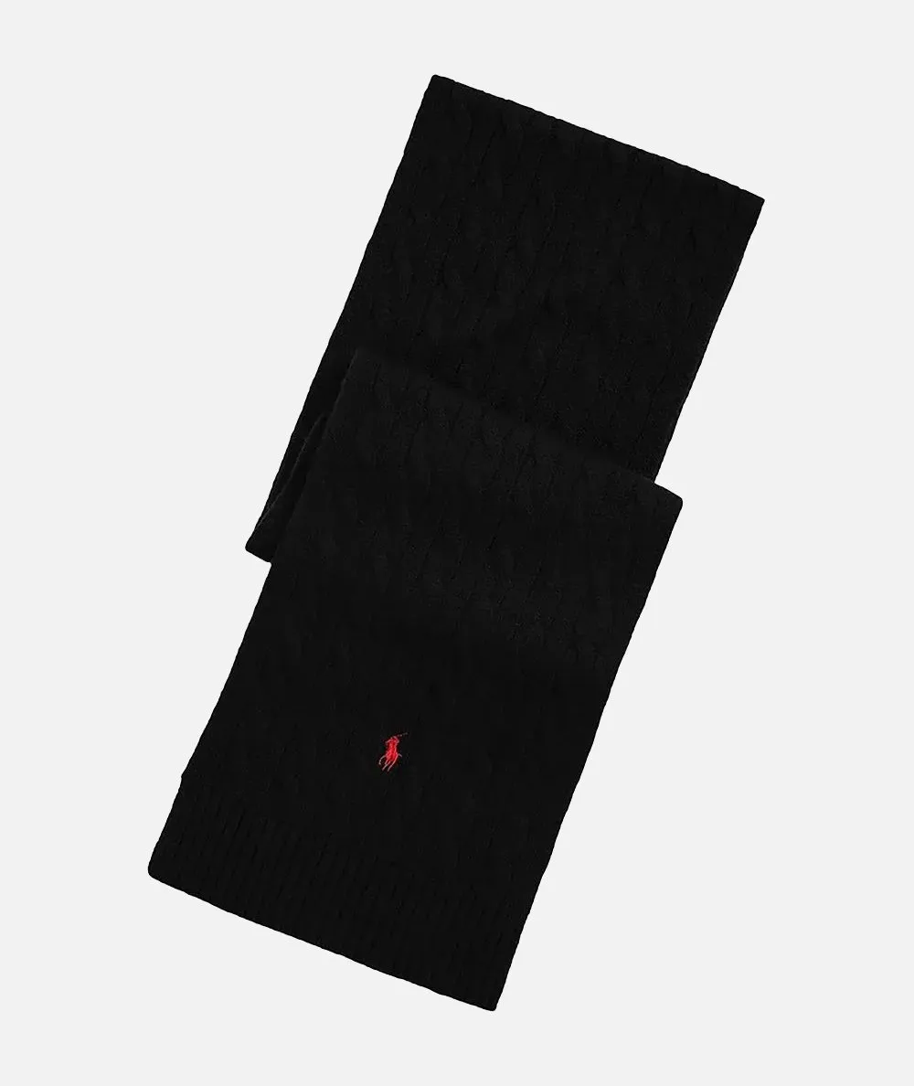 POLO RALPH LAUREN UOMO--Sciarpa classica a trecce