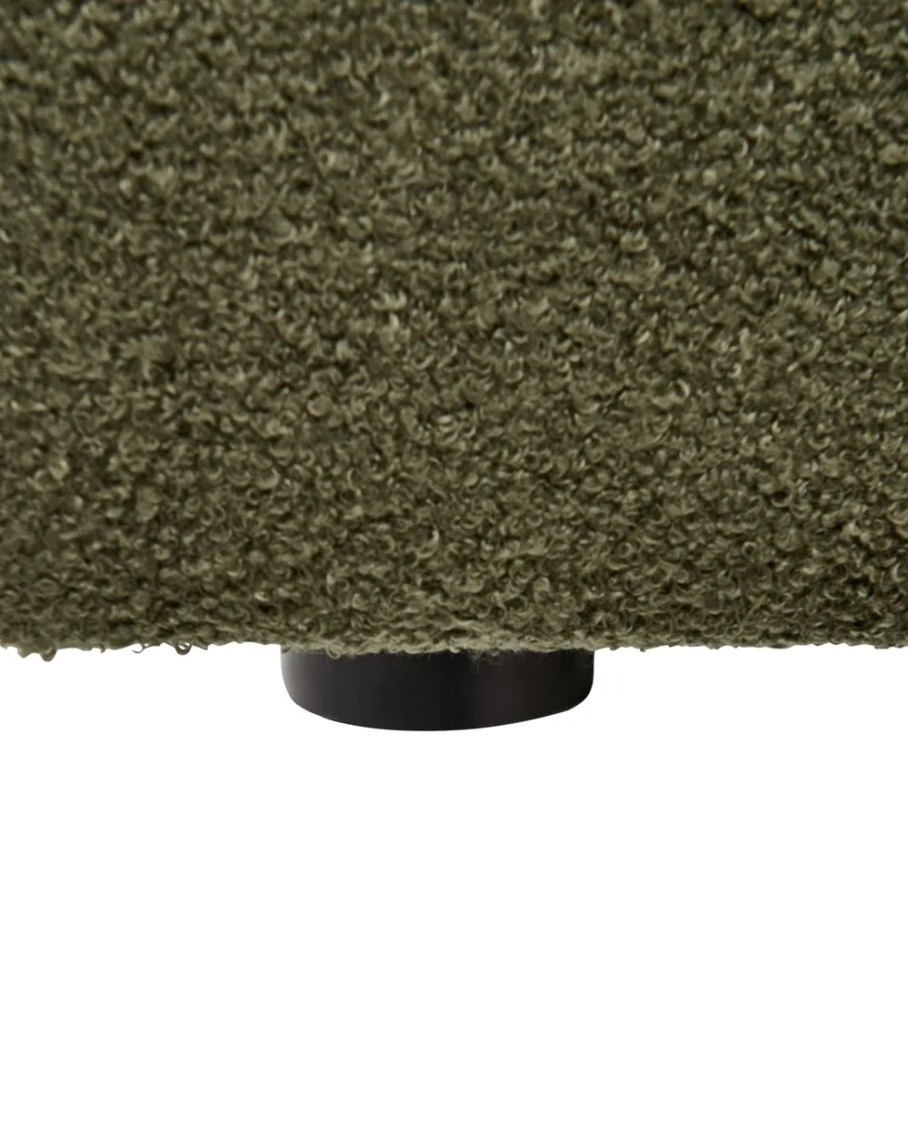 Poltrona AGERUP Bouclé Verde scuro