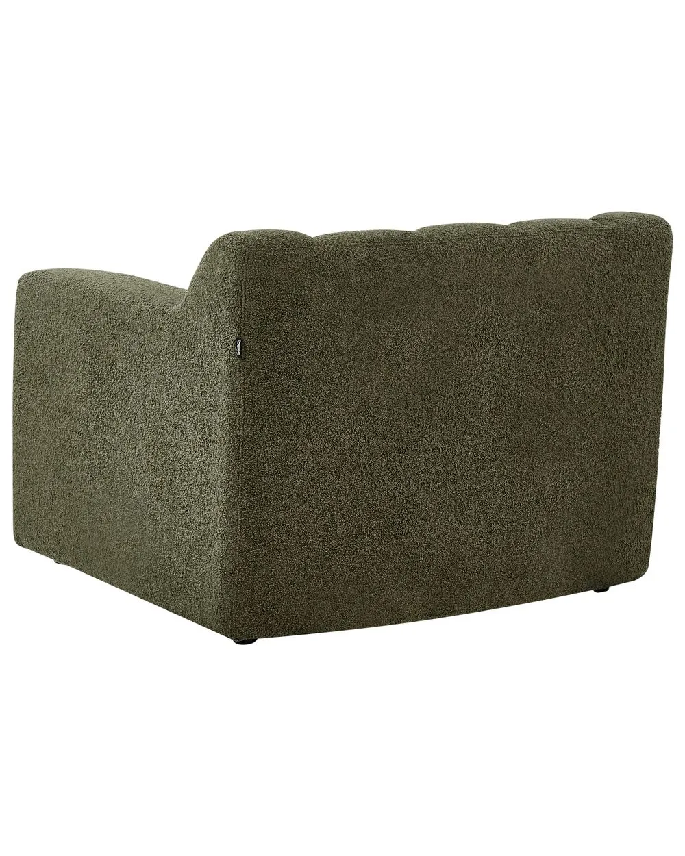 Poltrona AGERUP Bouclé Verde scuro