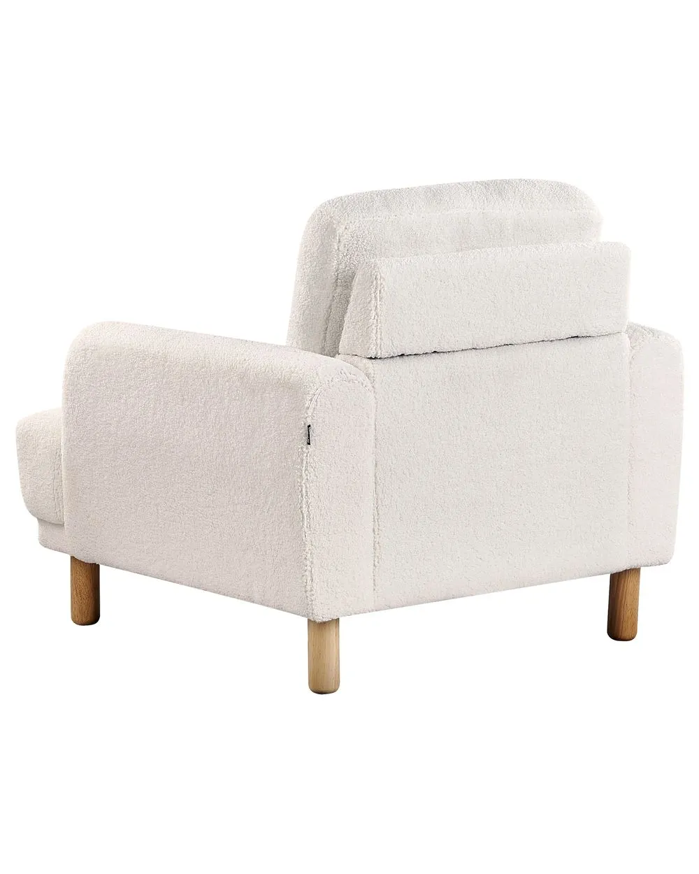 Poltrona TUVE Bouclé Bianco