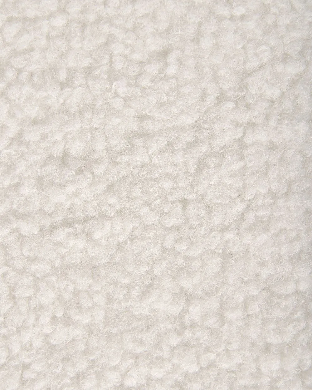 Poltrona TUVE Bouclé Bianco