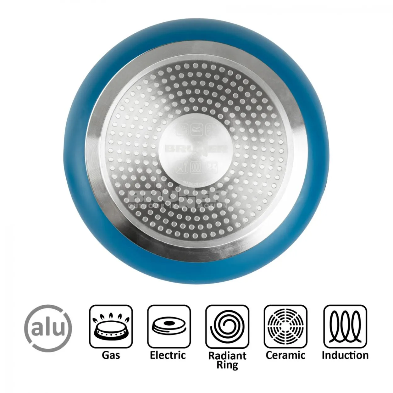 Popote Carezza Magnetogrip 7+1cm 22 Brunner