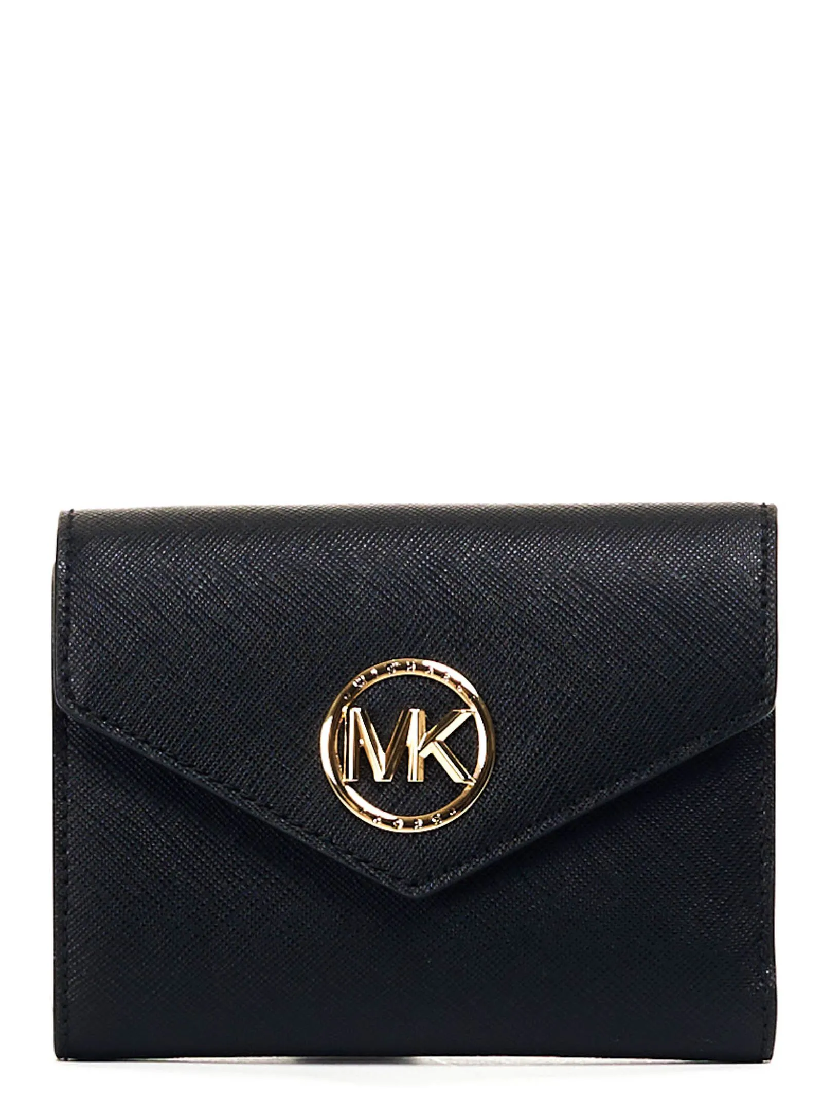 PORTAFOGLIO NERO IN PELLE SAFFIANO