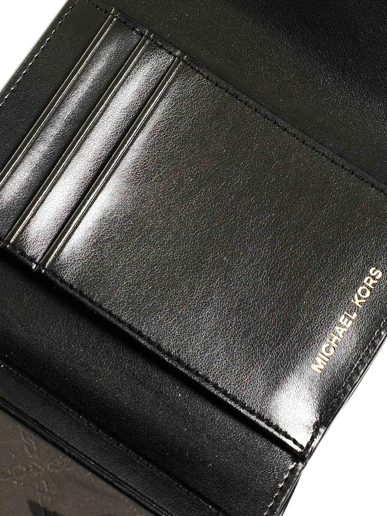 PORTAFOGLIO NERO IN PELLE SAFFIANO