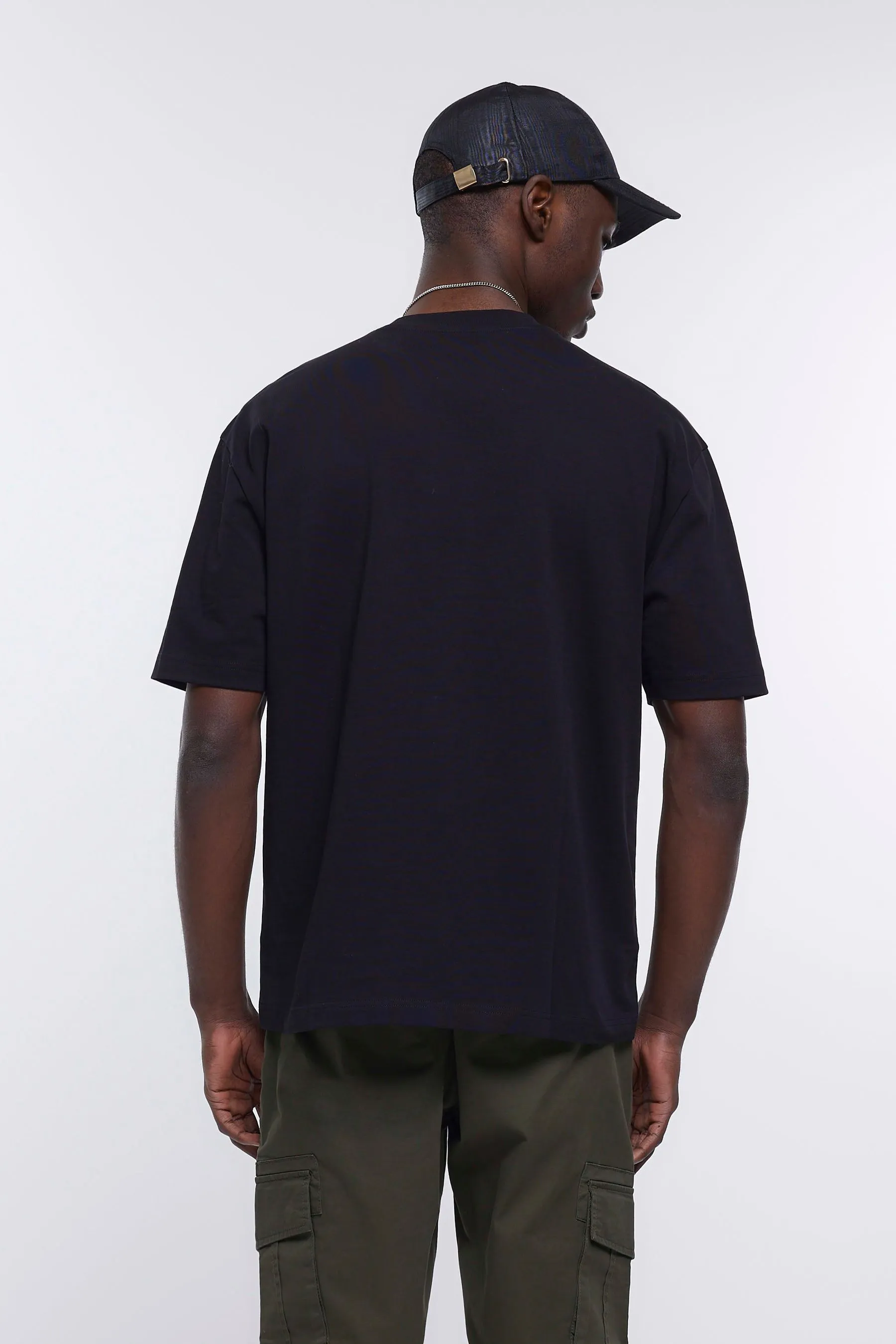 River Island Studio - T-shirt oversize pesante