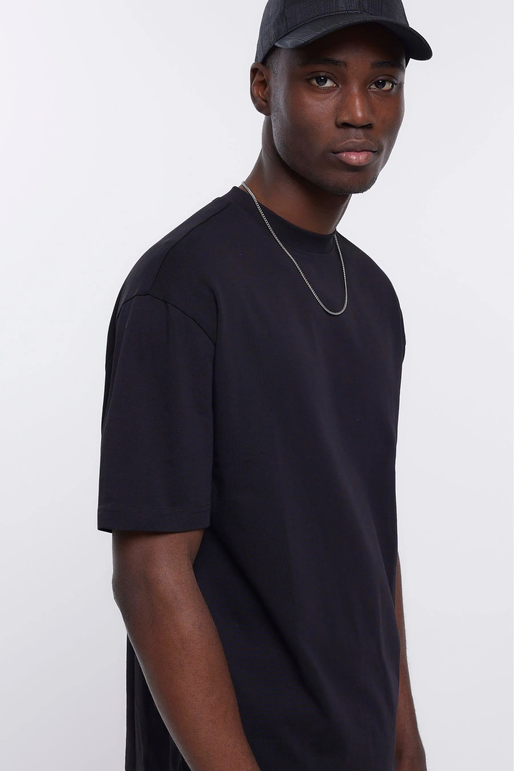 River Island Studio - T-shirt oversize pesante