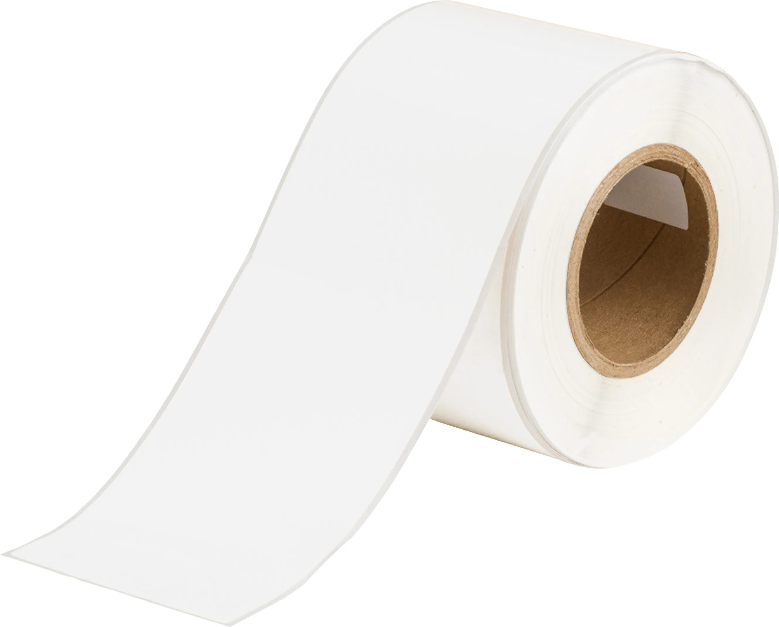 Rotolo di etichette adesive Brady, col. Bianco