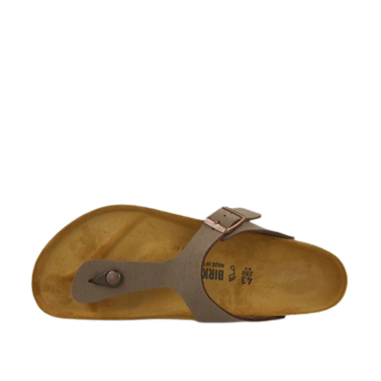 Sandali Infradito Birkenstock Gizeh Birko-Flor Marrone