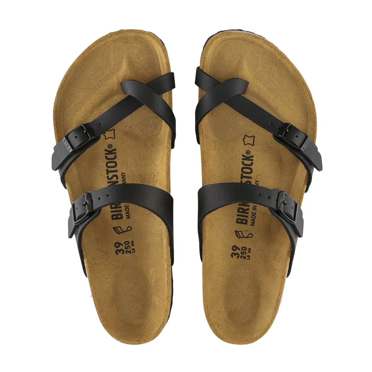 Sandali Infradito Birkenstock Mayari Birko-Flor Nero
