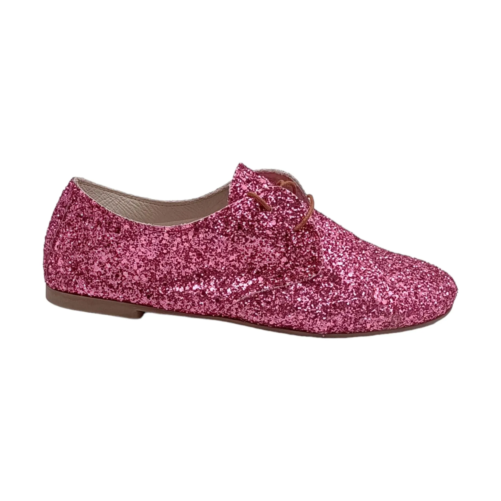 Scarpa Donna stringata History541 EKLEI01 glitter pink
