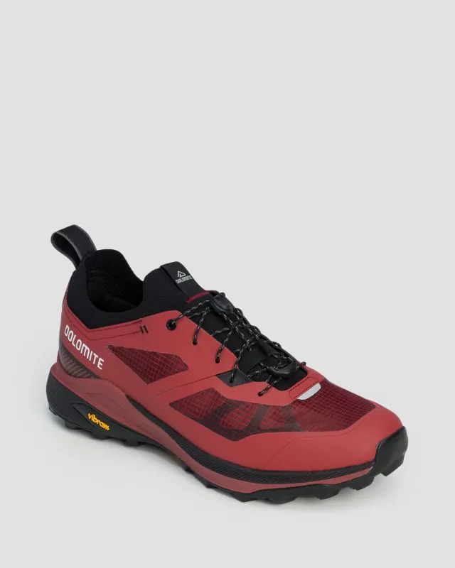 Scarpe rosse basse da trekking da uomo Dolomite Nibelia