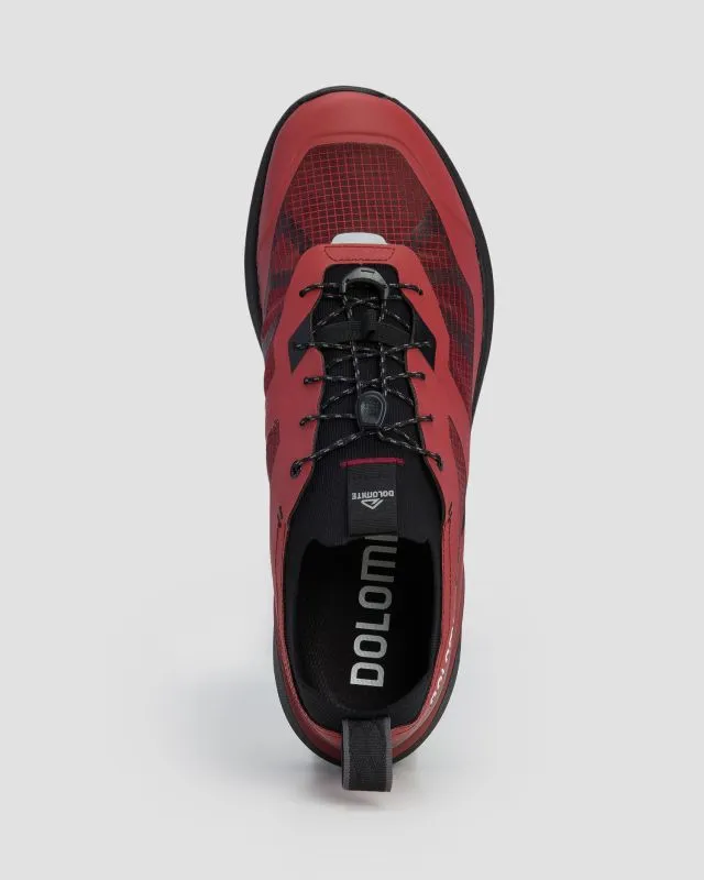 Scarpe rosse basse da trekking da uomo Dolomite Nibelia