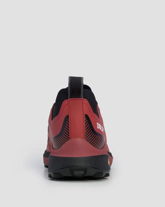 Scarpe rosse basse da trekking da uomo Dolomite Nibelia