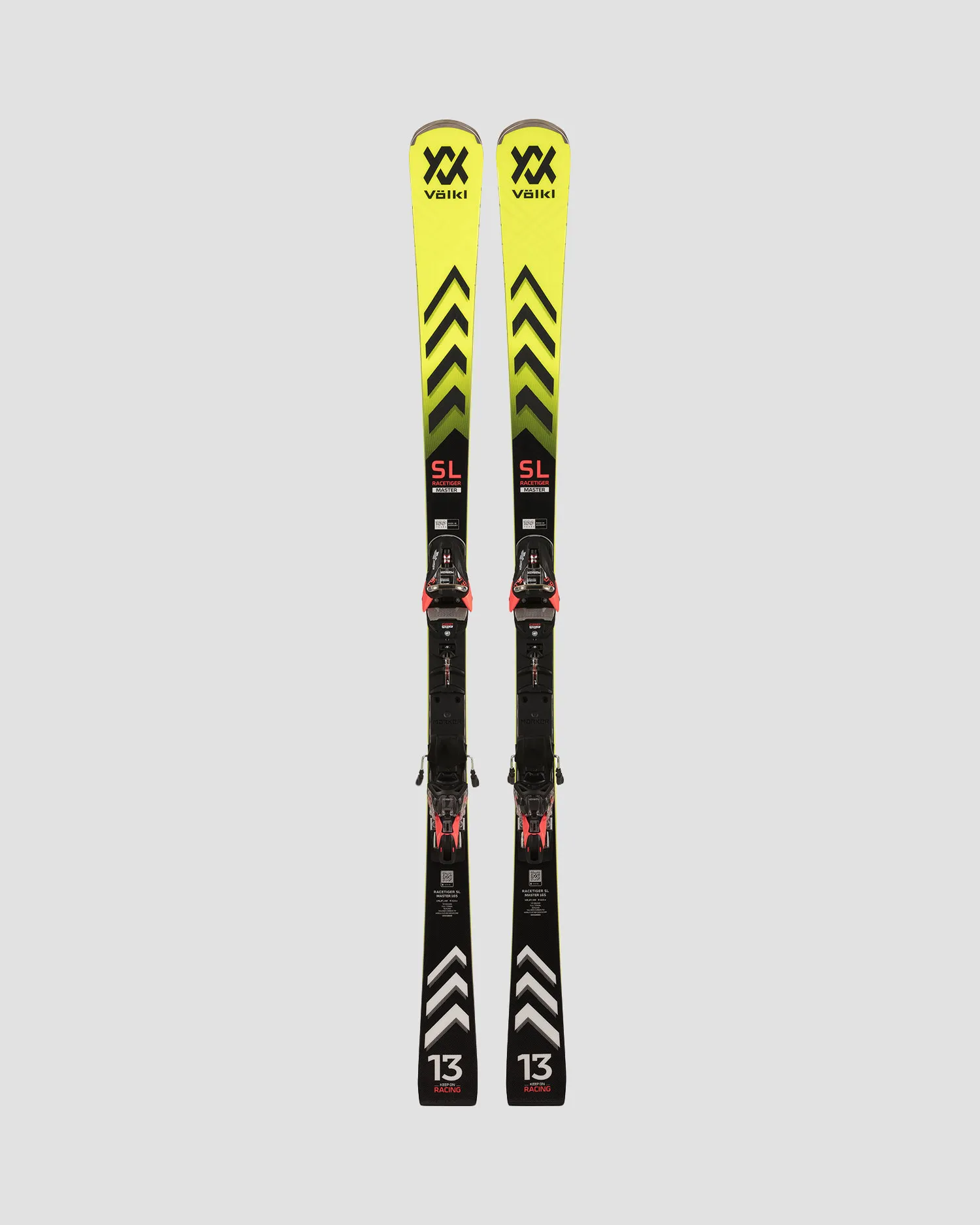 Sci Volkl Racetiger SL Master con attacchi Xcomp v2310003-nd