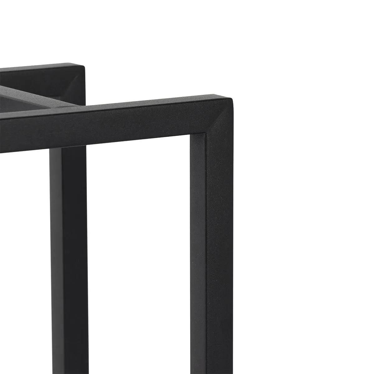 Set di 2 lampade da tavolo per esterni nere con ricarica touch - Nowi