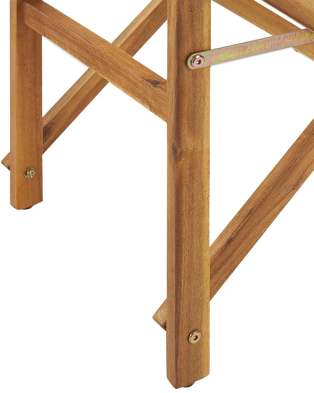 Set di 2 sedie da giardino CINE Legno d'acacia Bianco