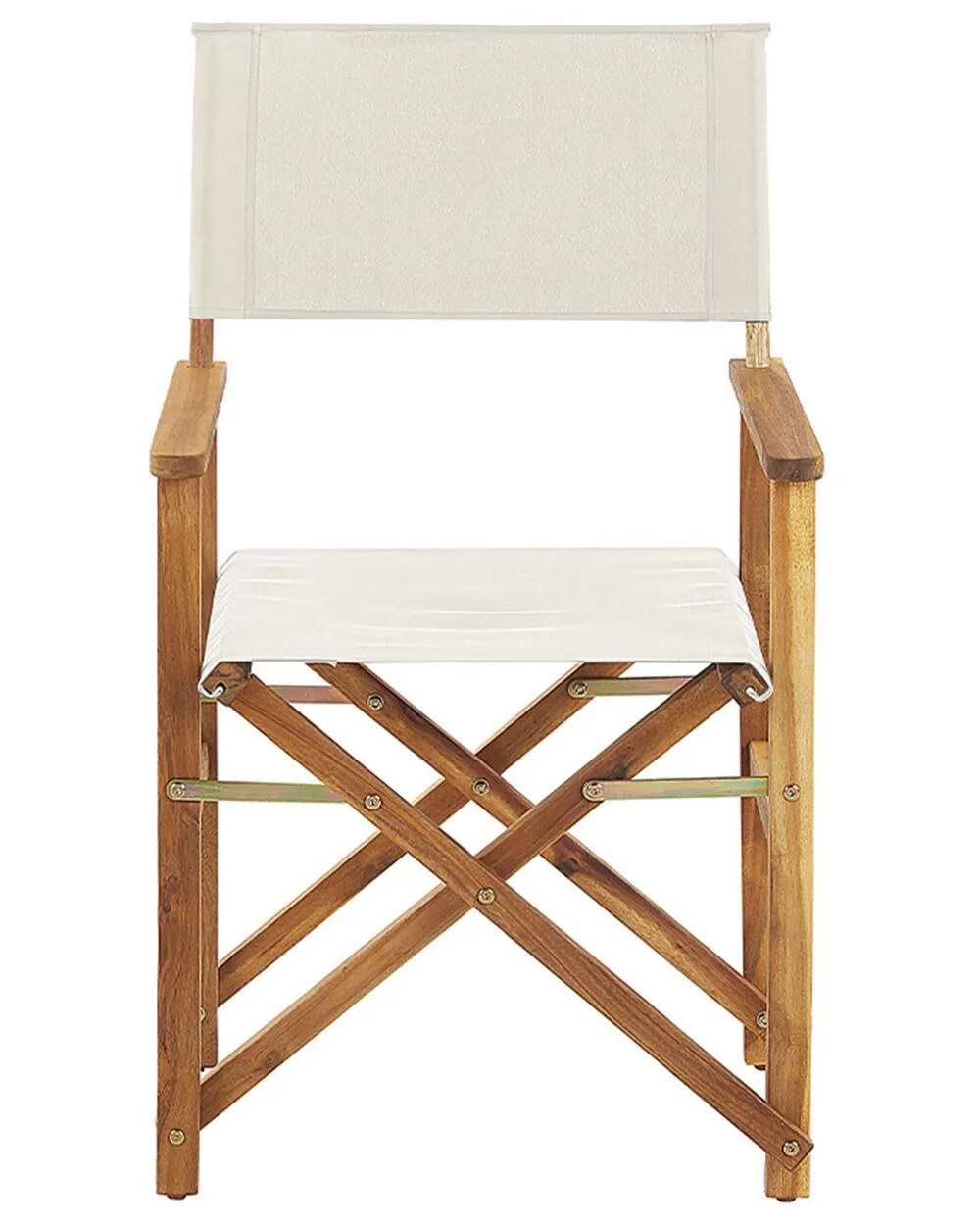 Set di 2 sedie da giardino CINE Legno d'acacia Bianco