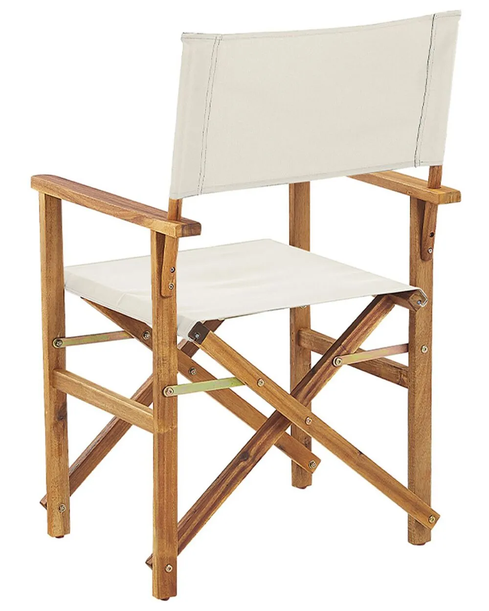Set di 2 sedie da giardino CINE Legno d'acacia Bianco