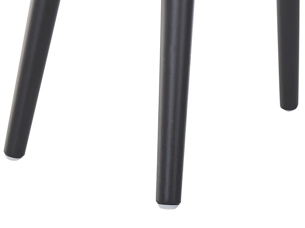 Sgabello pelle sintetica marrone MALLARD